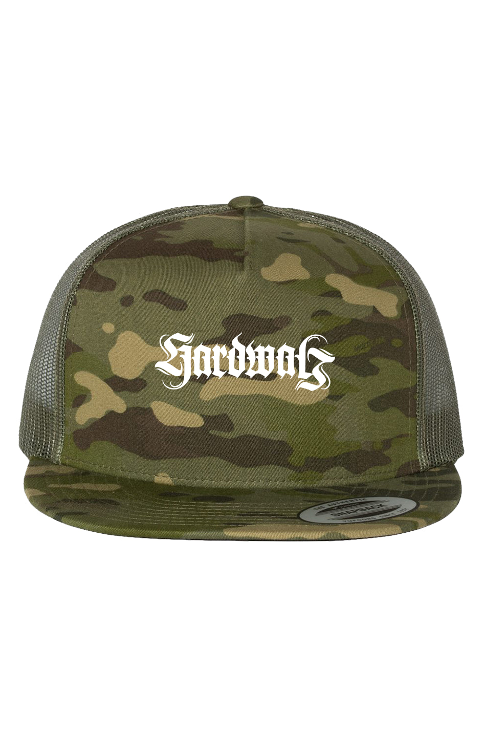 Camo Embroidered Trucker Hat