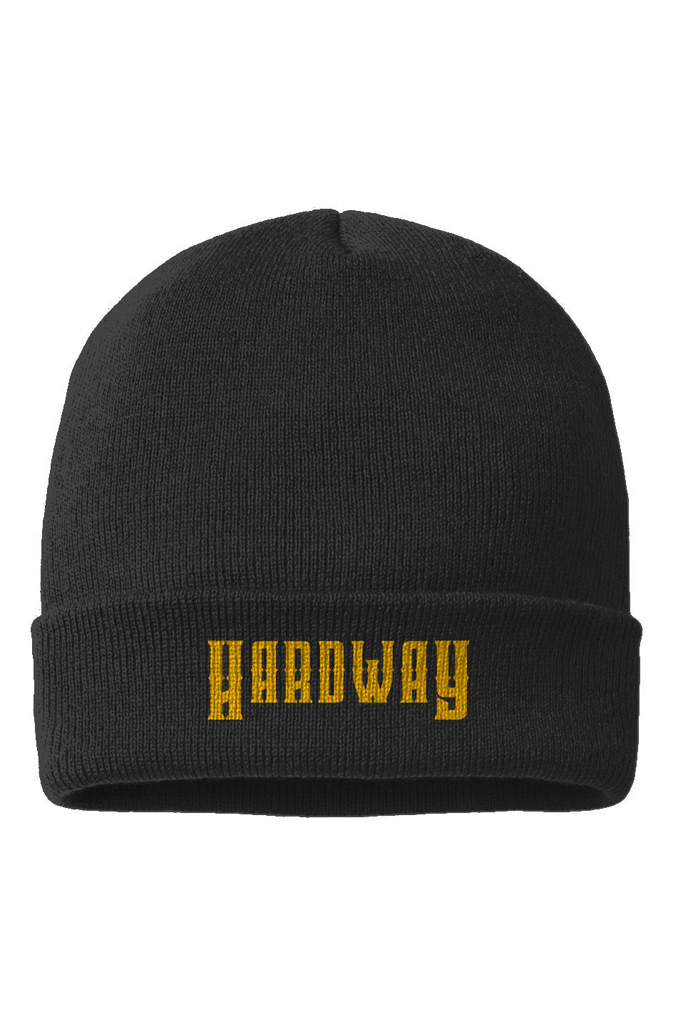 Embroidered Hardway Knit Beanie