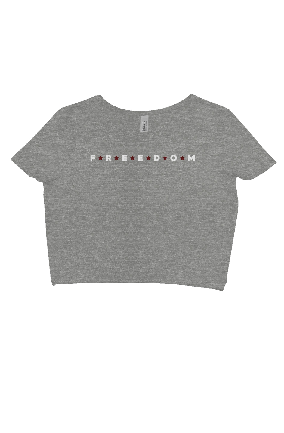 Women's Cropped Short-Sleeve Freedom Tee