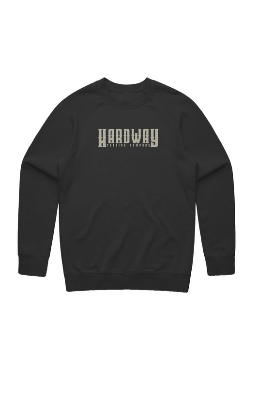 Men's Embroidered Stamp Crew-Neck
