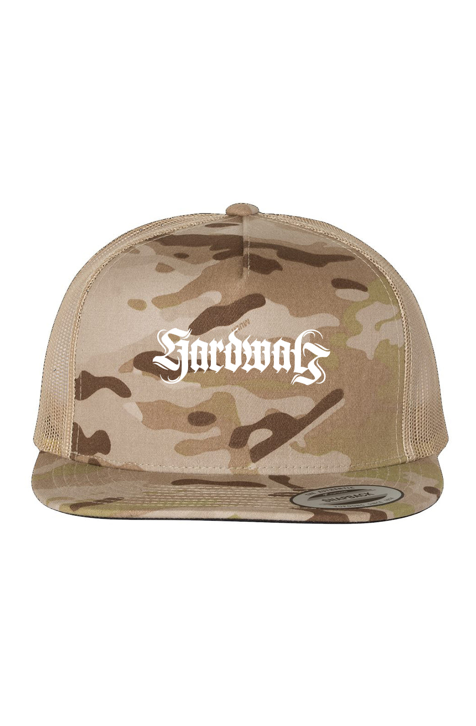 Camo Embroidered Trucker Hat