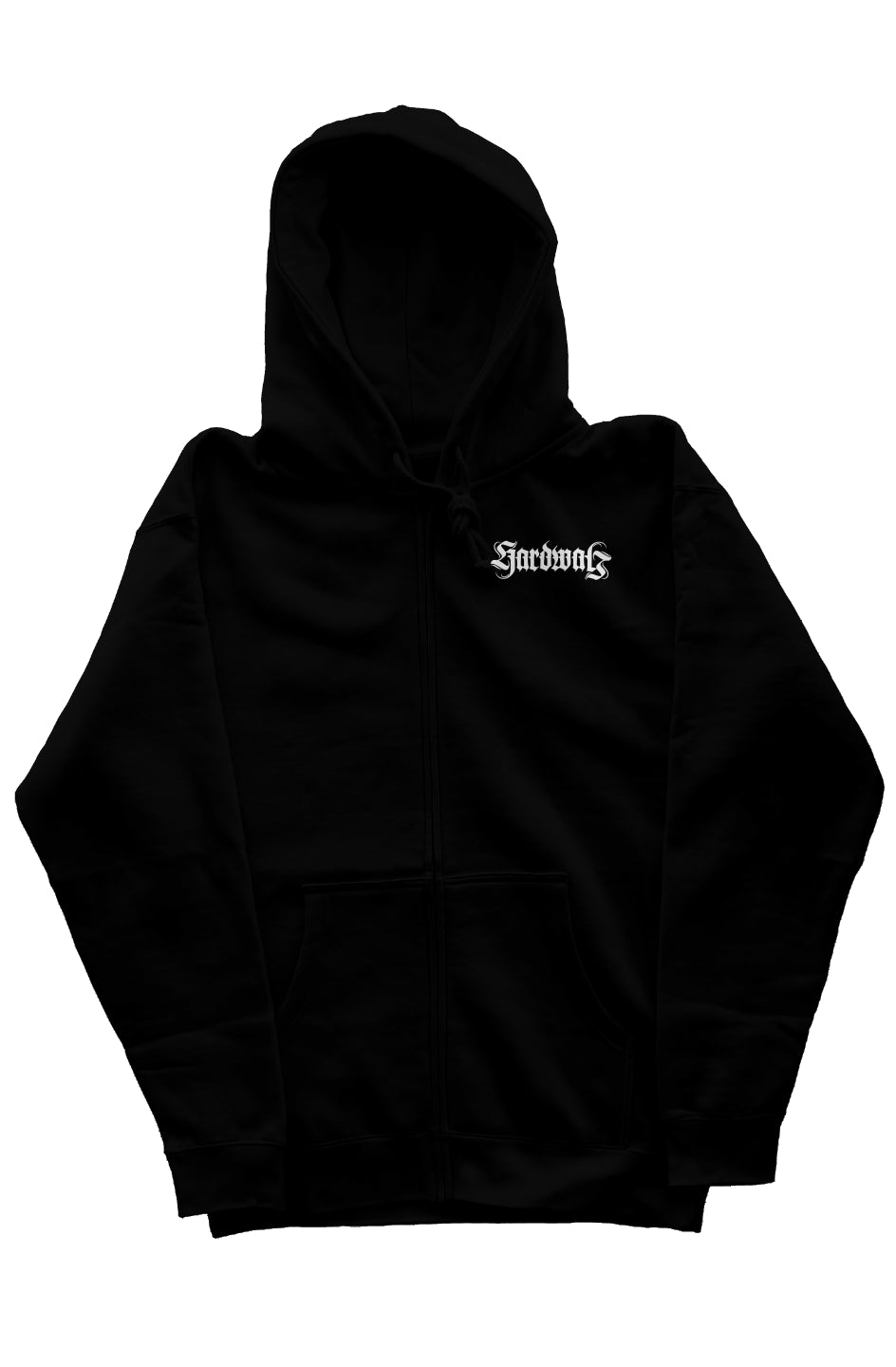 Men's Embroidered Zip-Up Hoodie