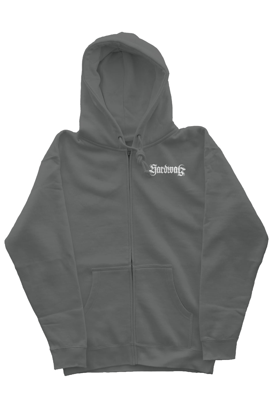 Men's Embroidered Zip-Up Hoodie