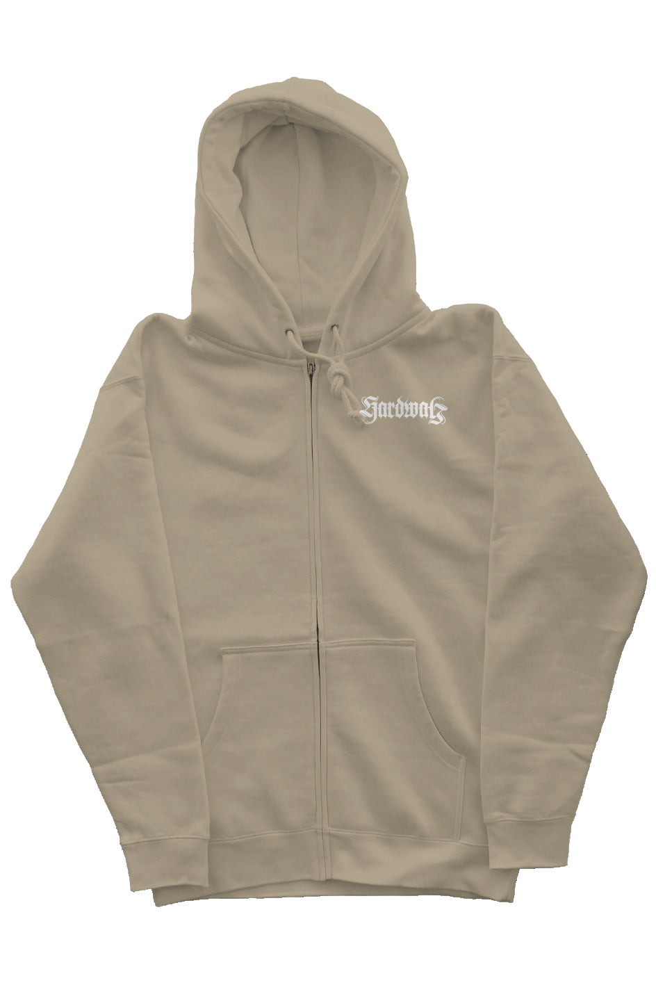 Men's Embroidered Zip-Up Hoodie