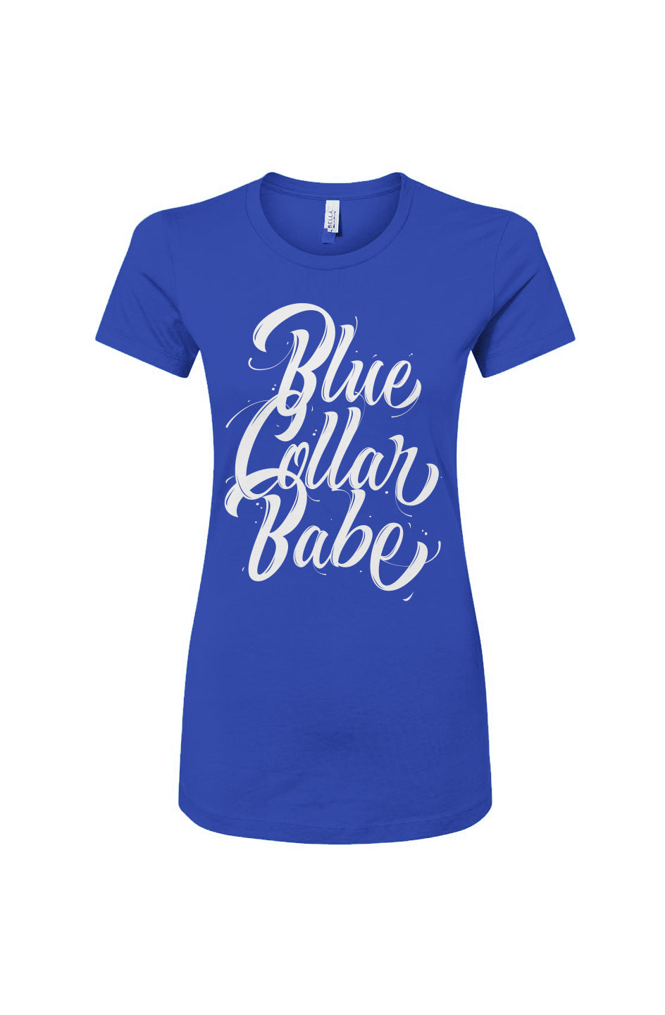 Women's Slim Blue Collar Tee