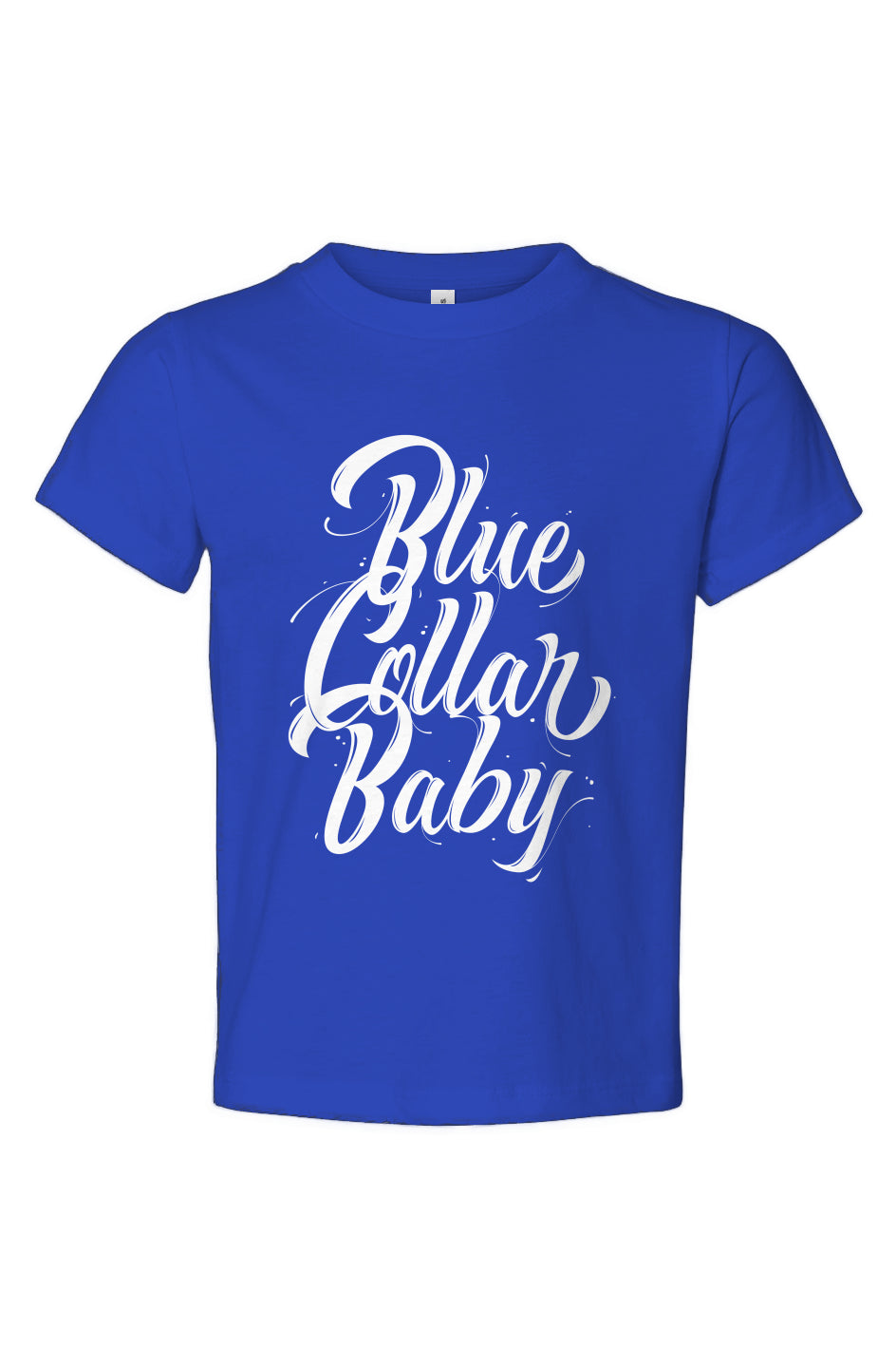 Toddler's Blue Collar Tee